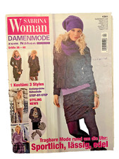 Sabrina Woman Mode Magazin Zeitschrift Schnittmuster Vorlage Nähen