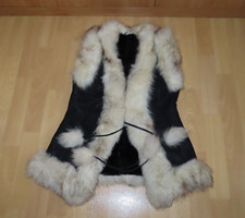 Lammfellweste, Lammfell, Gr. M