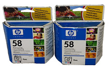 2er Original HP 58 HP C6658AE Foto Fototinte Tintenpatrone HP Deskjet 450C 5145
