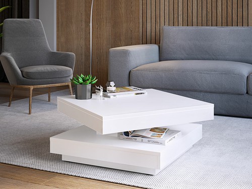 Modern couchtisch luriso weiß - modern,