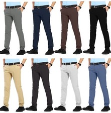 Herren chino hose - slim, fit