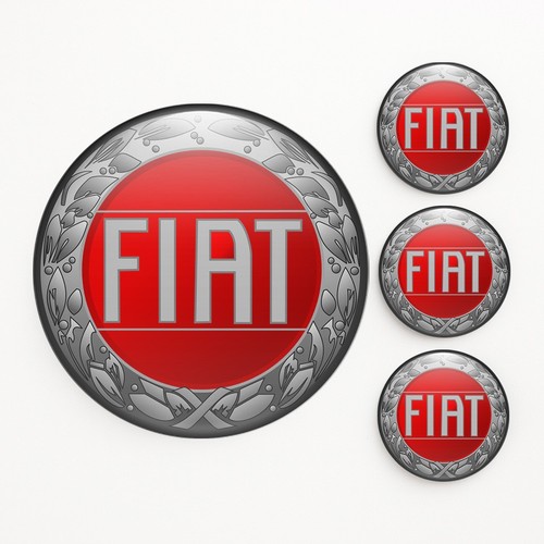Fiat nabendeckel aufkleber - nabendeckel,