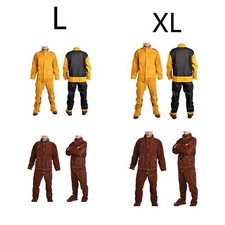 Leder Schweißerjacke