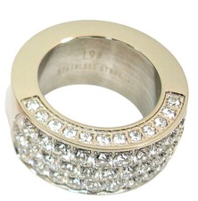 Edelstahlringe Damen Ring 12