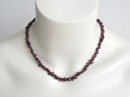 Granat kette splitter mit - granat,