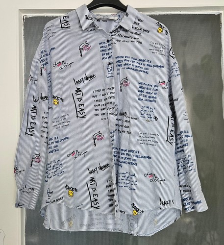 Zara bluse streetwear - zara, /