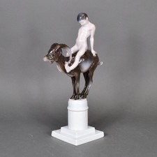 Rosenthal Liebermann Capriccio Ziegenbock Porzellan porcelain Figur figure