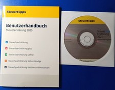 SteuerSparErklärung für Steuererklärung für Steuerjahr 2020