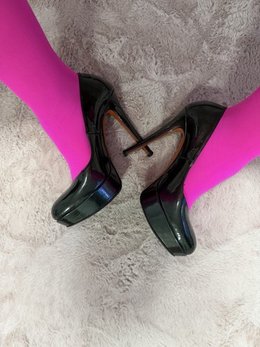 Baldinini lackleder high heel - lackleder,