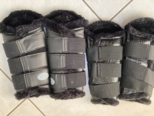 gamaschen  4 er set schwarz