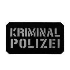 Lasercut Kriminalpolizei