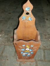 alter Schirmständer Bauernmalerei Holz Landhaus Regenschirmständer Bauernmalerei