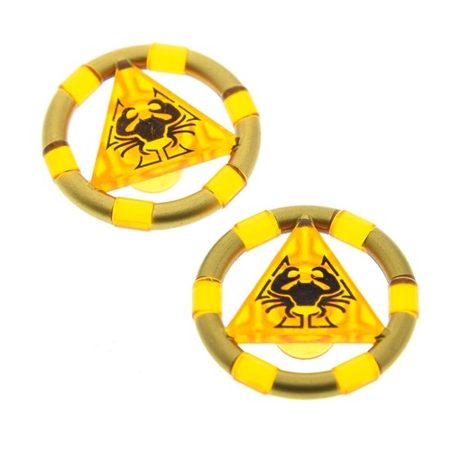 Lego ring orange triangel - orange,