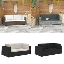 Ecksofas 2 Stk. mit Auflagen