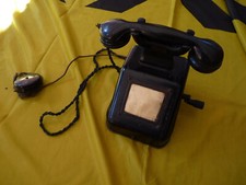 Fernsprecher OB 33 - Streckentelefon  Reichsbahn - 1949 - VINTAGE -Kurbeltelefon