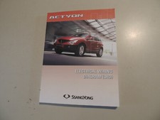 2007 Wiring diagram manual Schaltplän Werkstatthandbuch Ssangyong Actyon Euro 4 