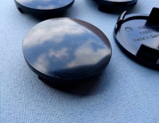 4x Nabenkappen Nabendeckel Felgendeckel Träger 60mm 56mm schwarz  N23 S