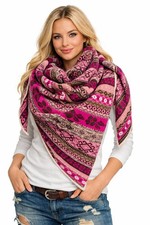 Zwillingsherz Damen Tuch Schal