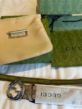 Gucci Signature Wendegürtel 125 cm