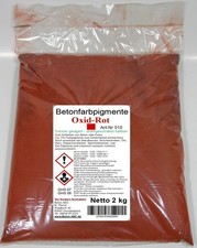 2 kg Rot Oxid Pigment 510