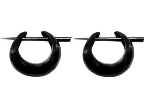 Creolen horn knochen mm - horn,