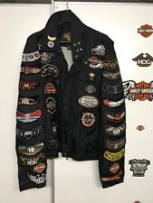 Harley-Davidson Jacke H.O.G. XXL – mit 30+ Original Patches – Rarität