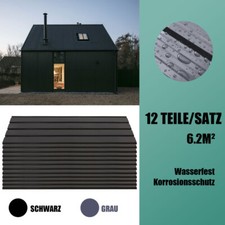 12x Profilblech Trapezblech Blech Metall Dachblech Dach Platten Stahlblech 6m²