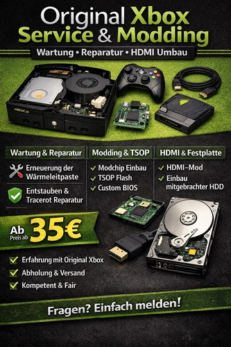 Original xbox umbau - xbox, und