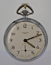 Herrentaschenuhr Kienzle 146/75a Stahl/Chrom um 1960 (108398)