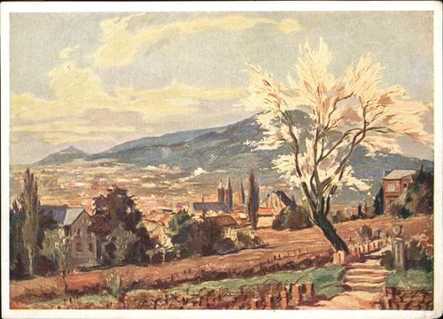 Neustadt weinstrasse gemälde - neustadt,