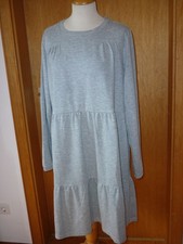 Rich & Royal  Kleid grau gestuft Gr. XL 44/46  langärmlig ungetragen zur Stiefel