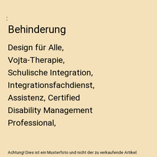 Behinderung: Design für Alle
