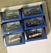 6 mix HO Ricko cars Mercedes