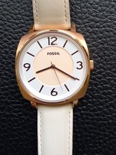 Fossil Damenarmbanduhr Rosegold  NEU Lederband