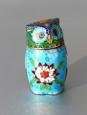 Bunte Cloisonne Deckeldose