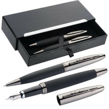 Metall Schreibset "Mark Twain"