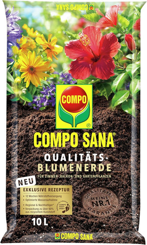 Premium qualitäts blumenerde - qualitäts,