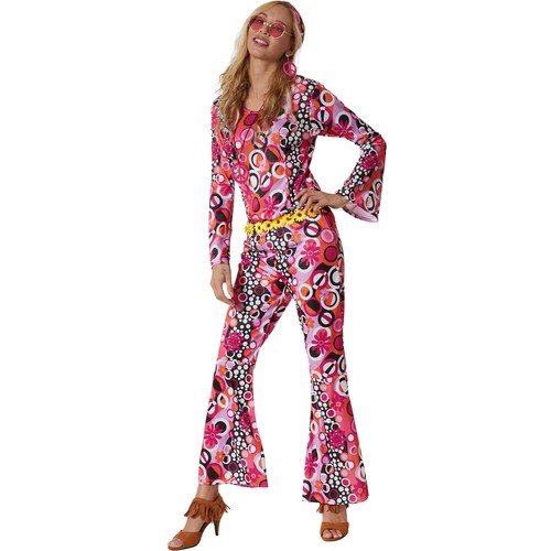Damenkostüm hippie - damenkostüm,