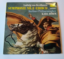 Ludwig von Beethoven "Eroica" Schallplatten Symphonie N3 1962 Jahre Karl Böhm