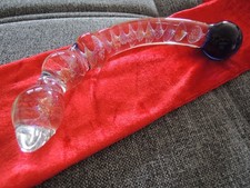Glas Objekt, gebogen