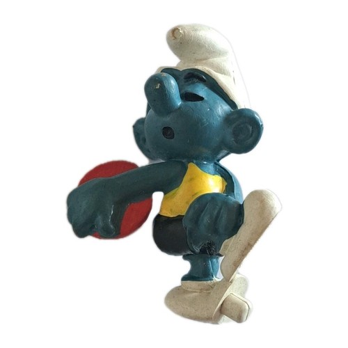 Diskuswerfer schlumpf smurf - diskuswerfer, schlumpf/smurf