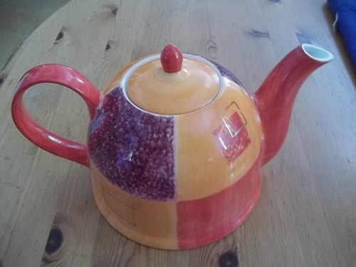 Teekanne cha cult handpainted - cha,