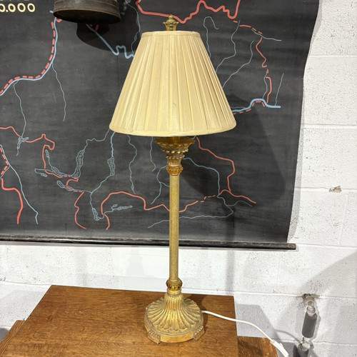 Vintage hohe tischlampe - hohe,