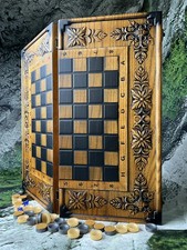 SCHACH & BACKGAMMON Set Luxus