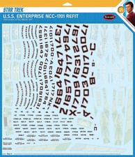Round2 MKA050/12 1/1000 Star Trek U.S.S. Enterprise Refit Aztec Decals