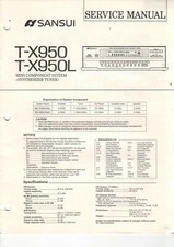 SANSUI - T-X950 L - Service Manual English for Tuner - H-5267