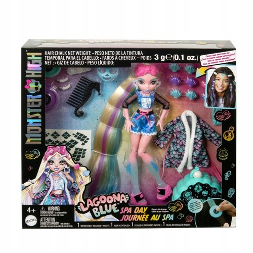 Monster high puppe spa day - spa,