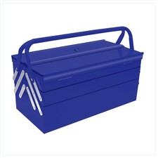 Werkzeugkoffer Metall blau