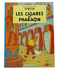 Tintin Tim und Struppi Die Ziggaren des Pharaos Herge Casterman franzö.