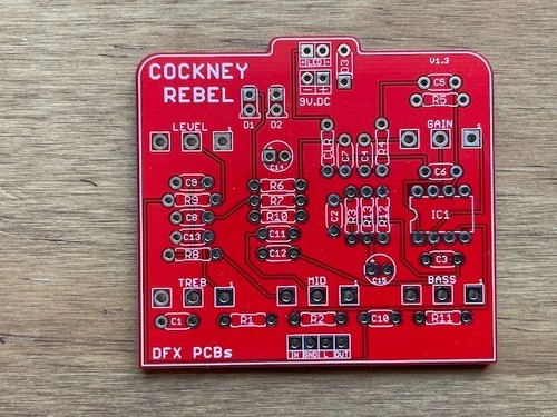 Cockney rebel pcb basierend - pcb,